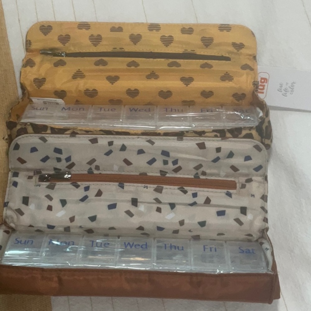 NWT 2 Lug Choo Choo Pill Organizers - Picture 5 of 5